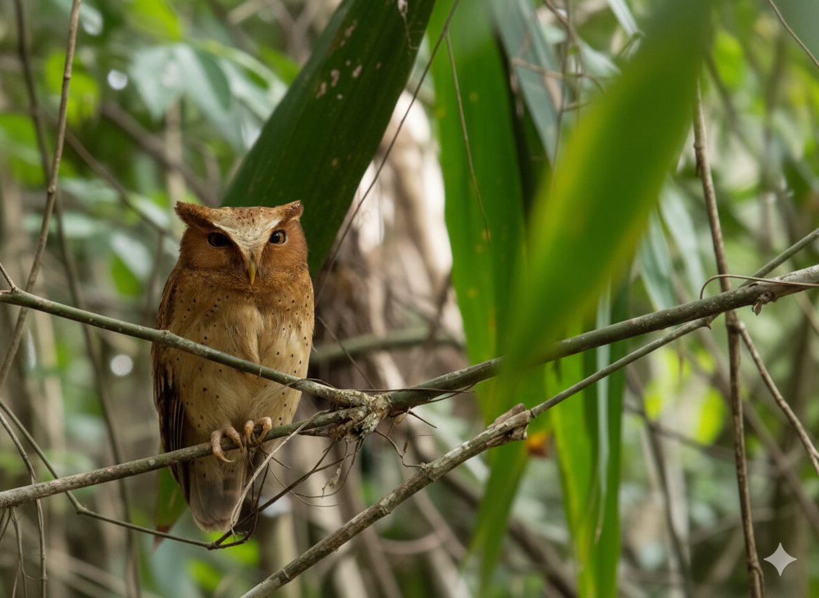 Birdwatching in Sri Lanka's rainforest